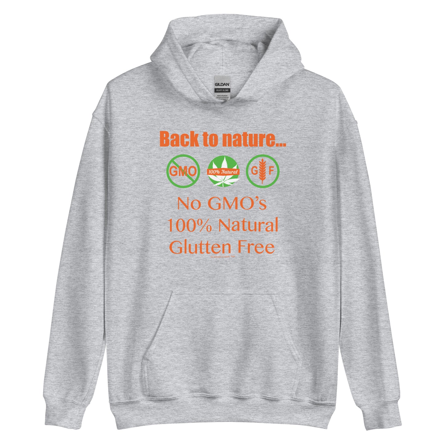 Back to Nature P401 Unisex Hoodie