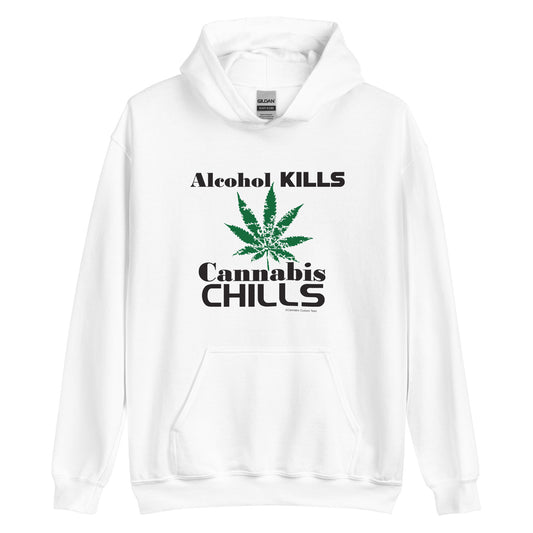 Cannabis Chills P437 Unisex Hoodie