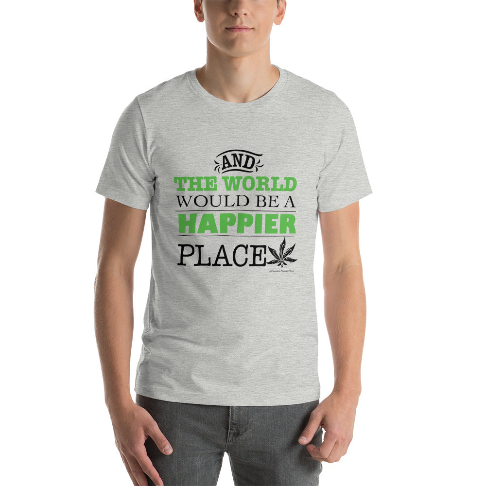 A Happier Place" P420 Unisex t-shirt