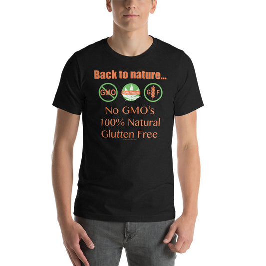 Back to Nature Unisex t-shirt