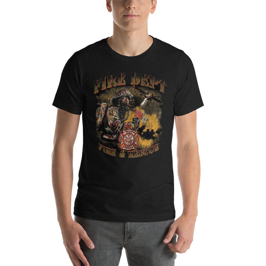 Fire and Rescue Unisex t-shirt