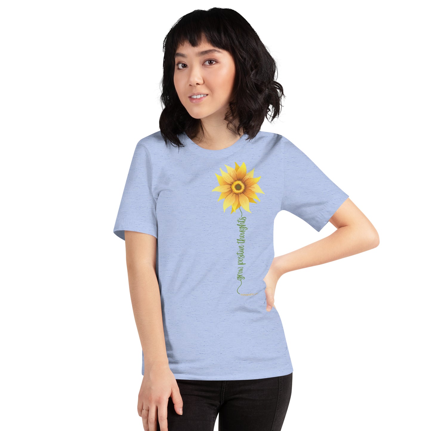 Grow Positive Thoughts P306 Unisex T-shirt