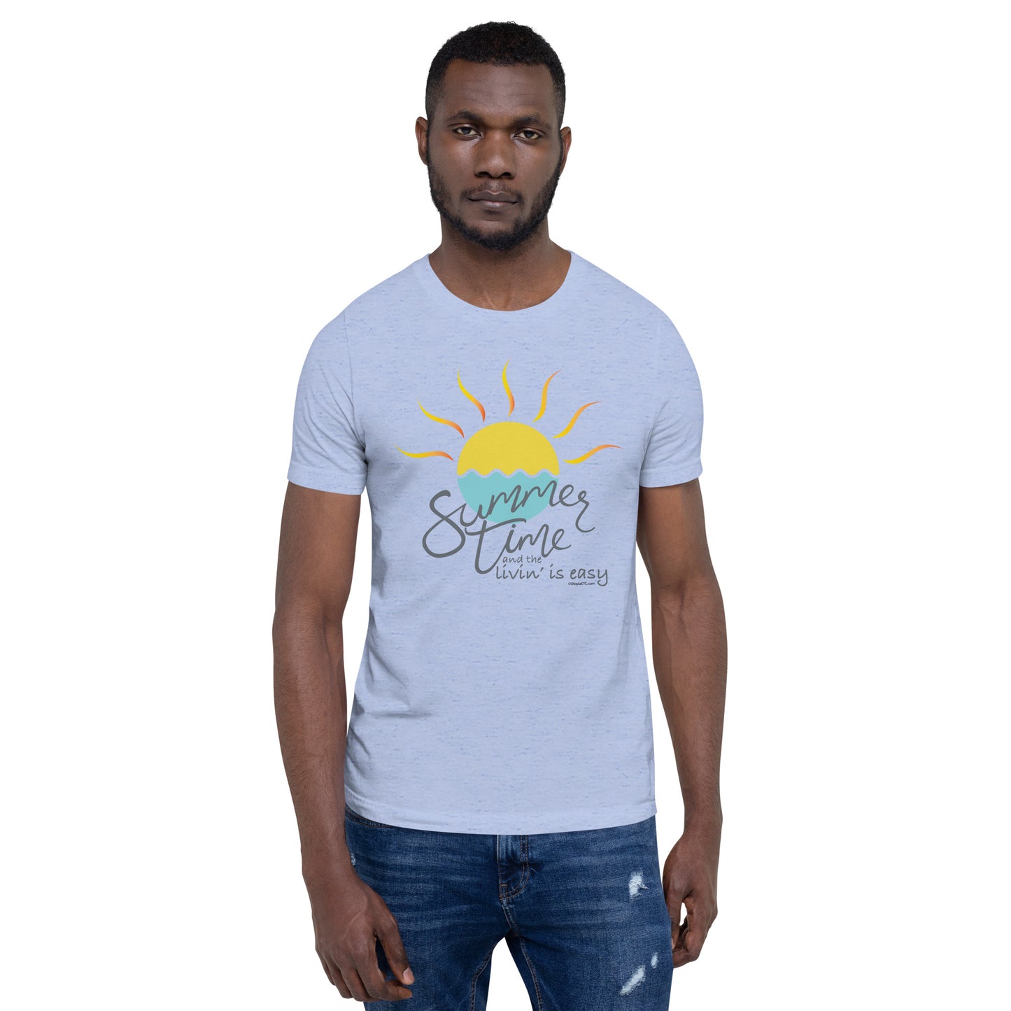 "Summer Time and the Livin' is Easy" P201 Unisex t-shirt