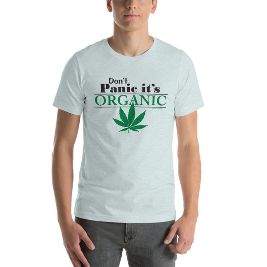 Don't Panic Organic Unisex t-shirt