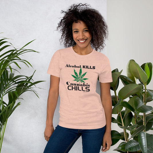 Cannabis Chills Unisex T-shirt