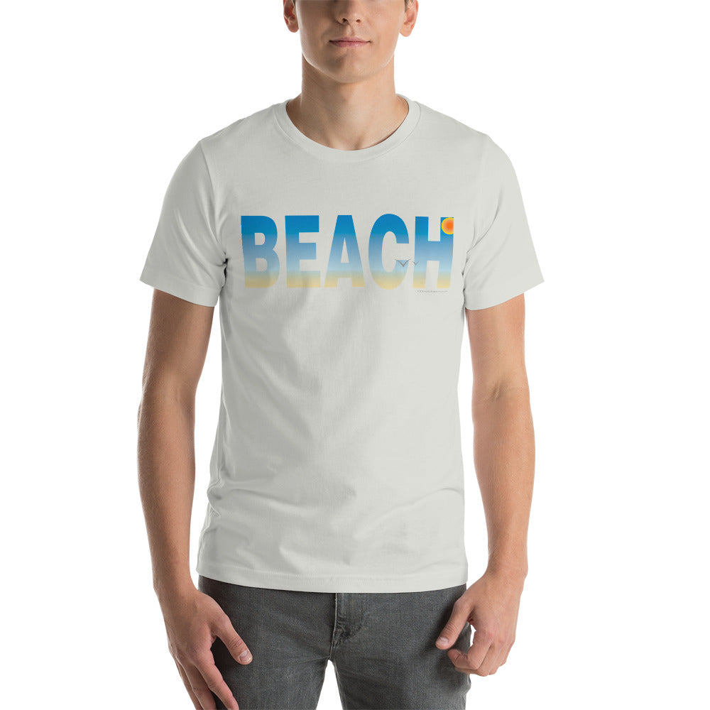 BEACH Unisex t-shirt
