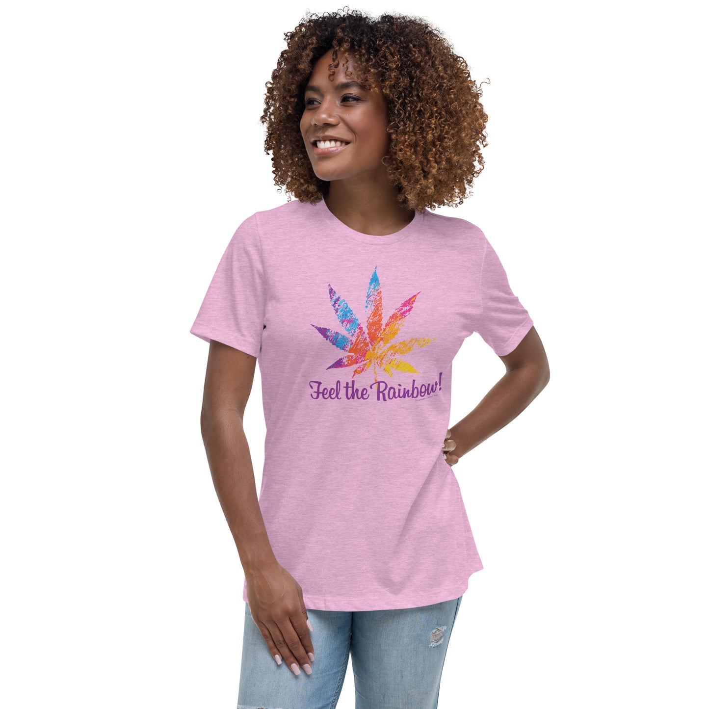 Feel the Rainbow Women's Relaxed T-Shirt