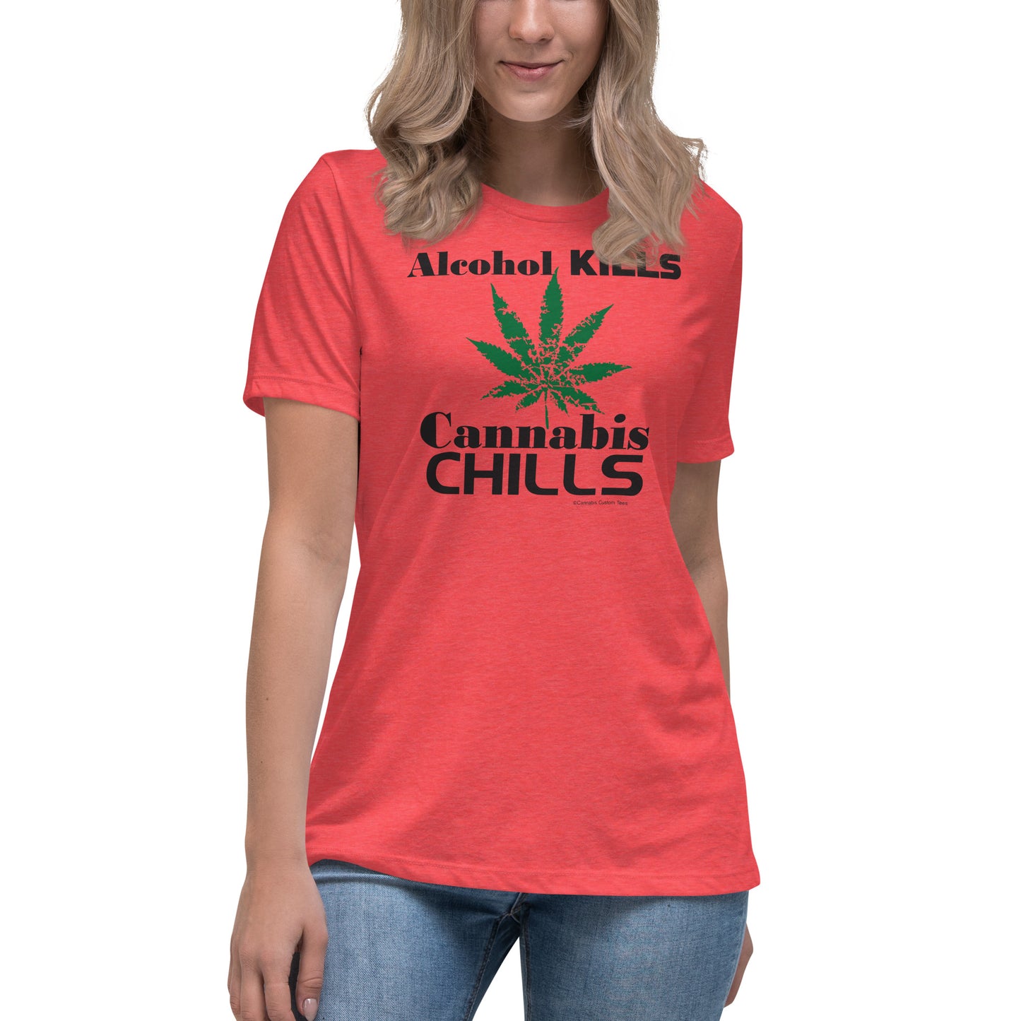 Cannabis Chills Women's Relaxed T-Shirt