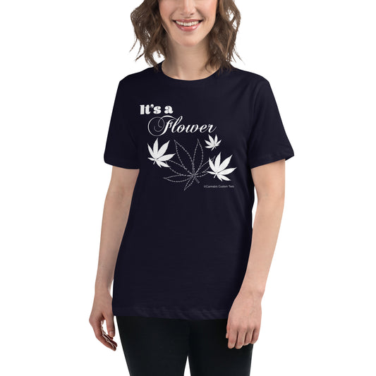 It's a Flower P427 Women's Relaxed T-Shirt