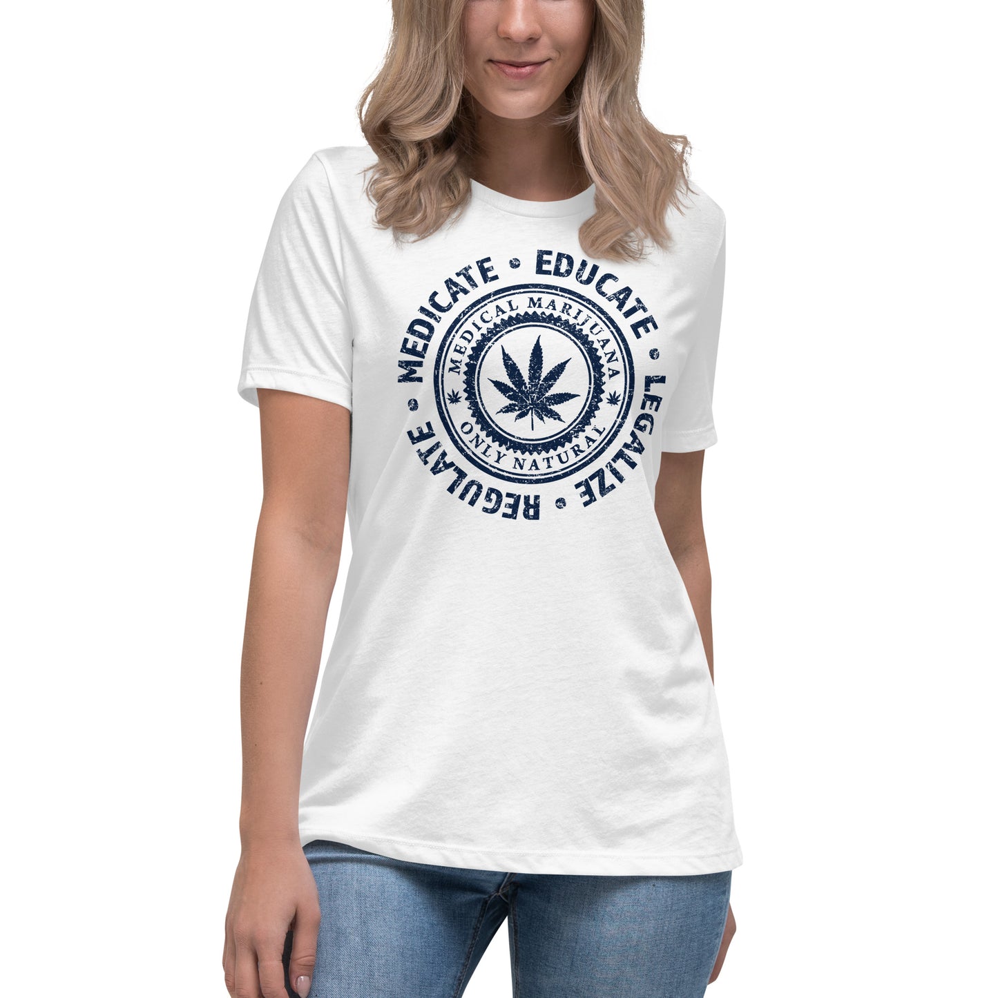 Educate Legalize P429 Women's Relaxed T-Shirt