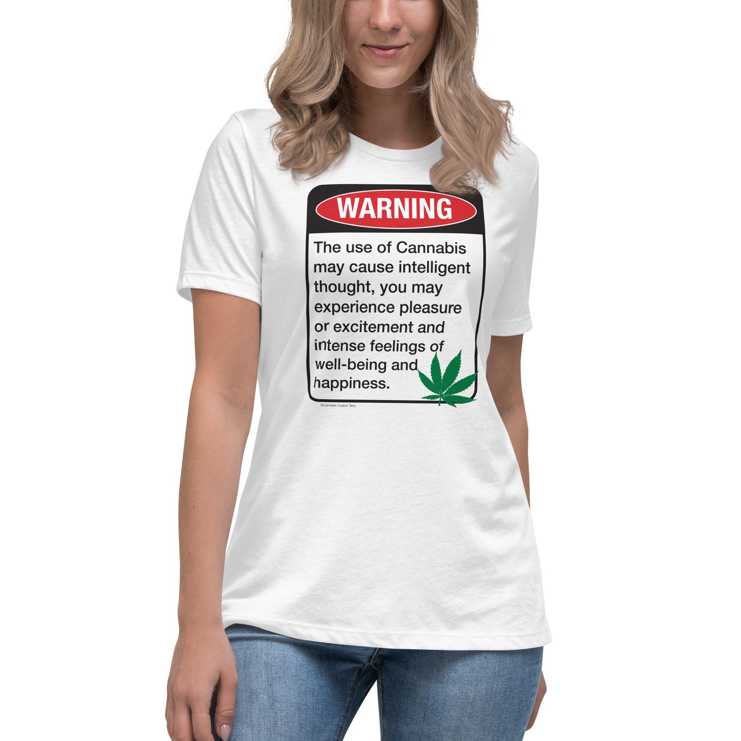 Warning Women's Relaxed T-Shirt